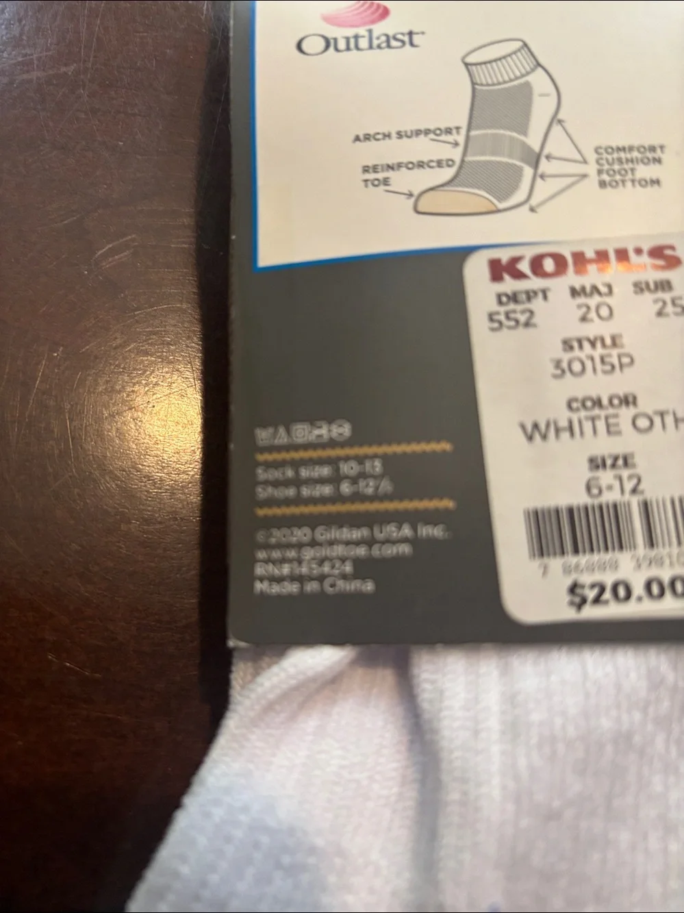 Gold Toe new tags